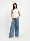 Ribbed Cut-Out Top