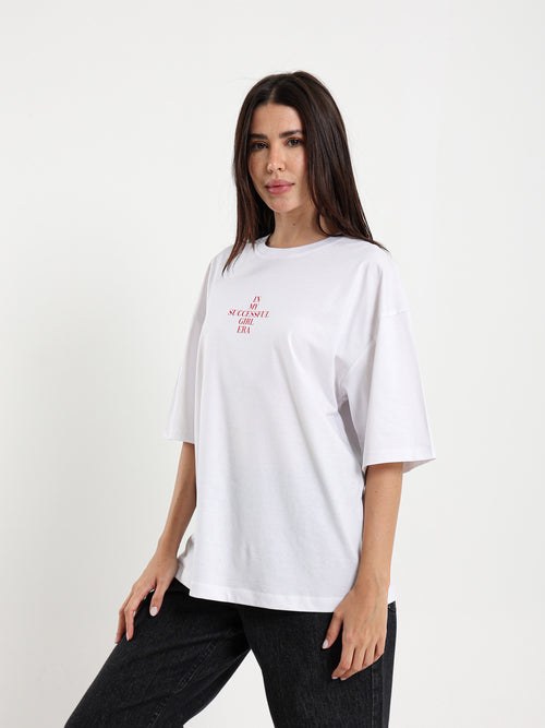 Oversized Printed Tee