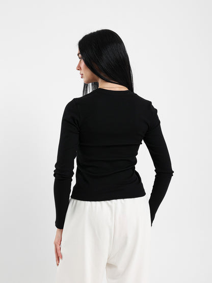 Fitted Long Sleeve Top
