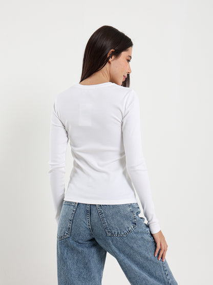 Fitted Long Sleeve Top