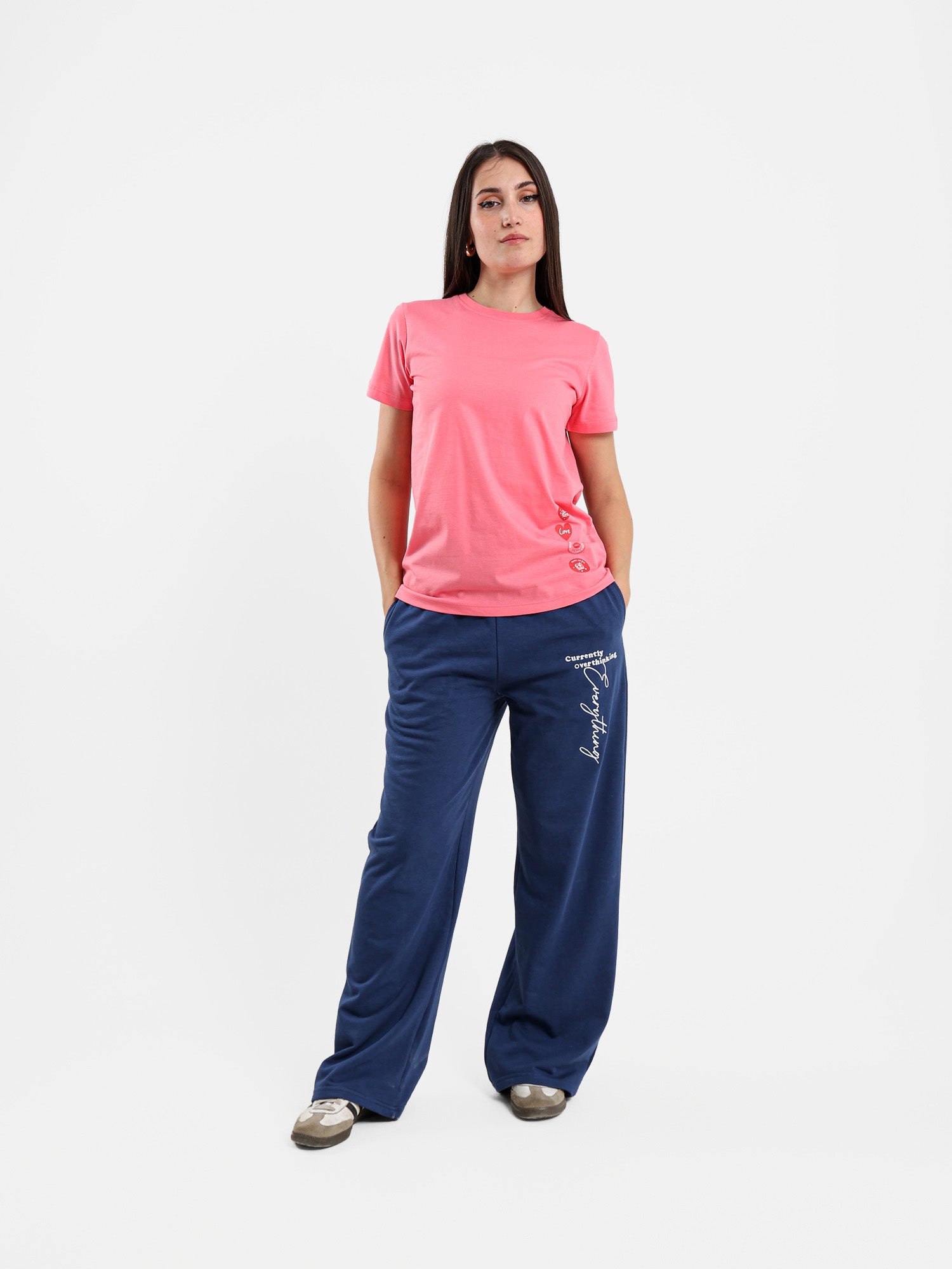 Embroidered Jogger Pants