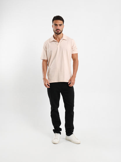 Lightweight Cotton Polo Shirt