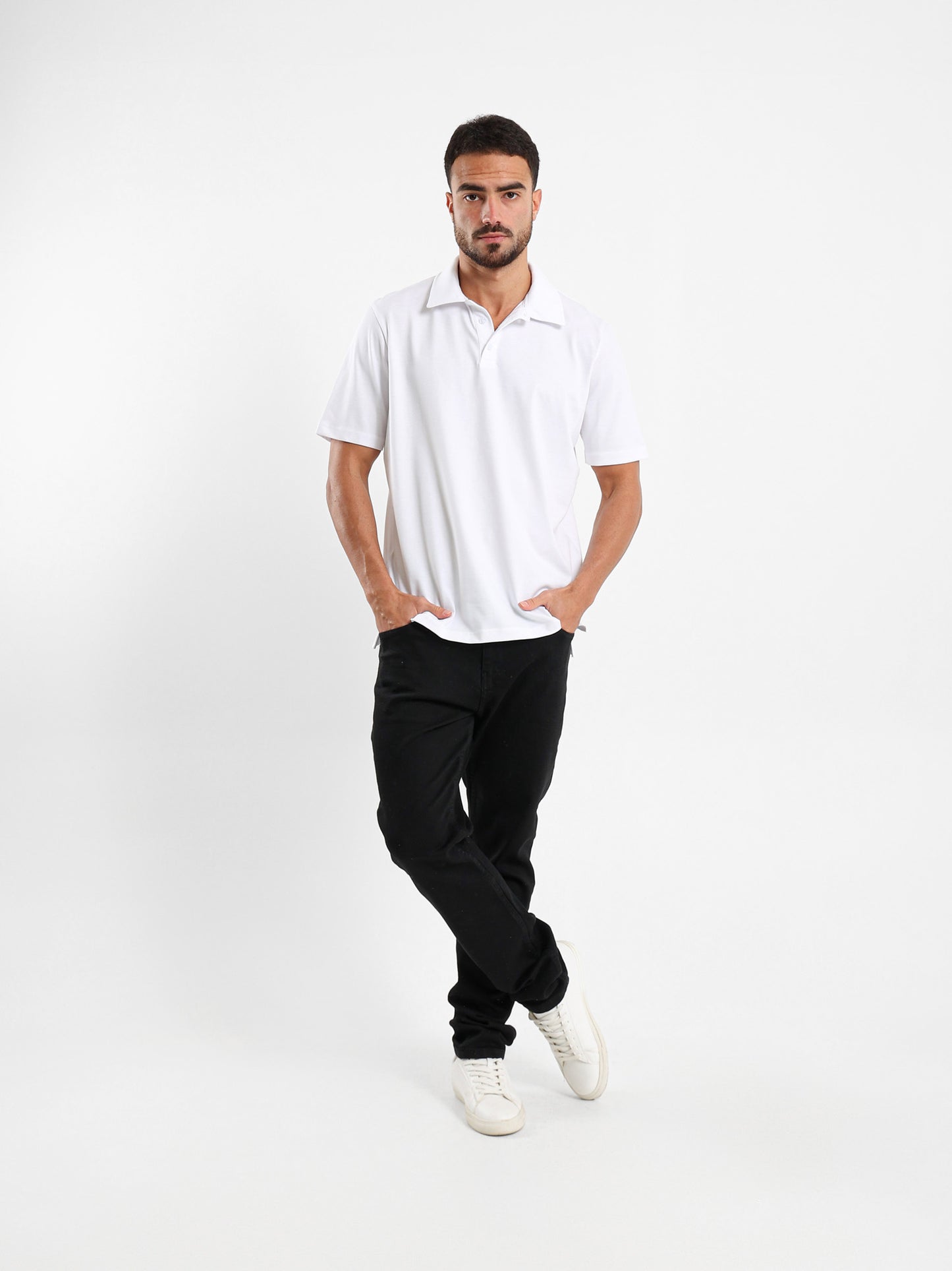 Lightweight Cotton Polo Shirt