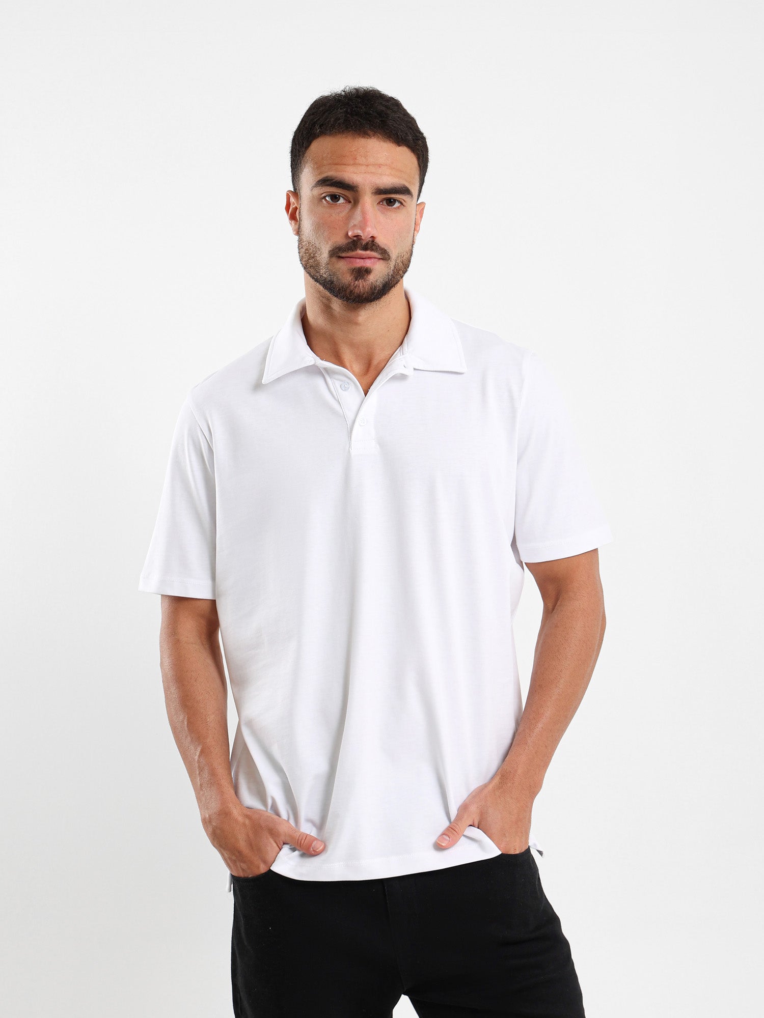 Lightweight Cotton Polo Shirt