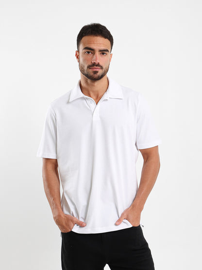 Lightweight Cotton Polo Shirt