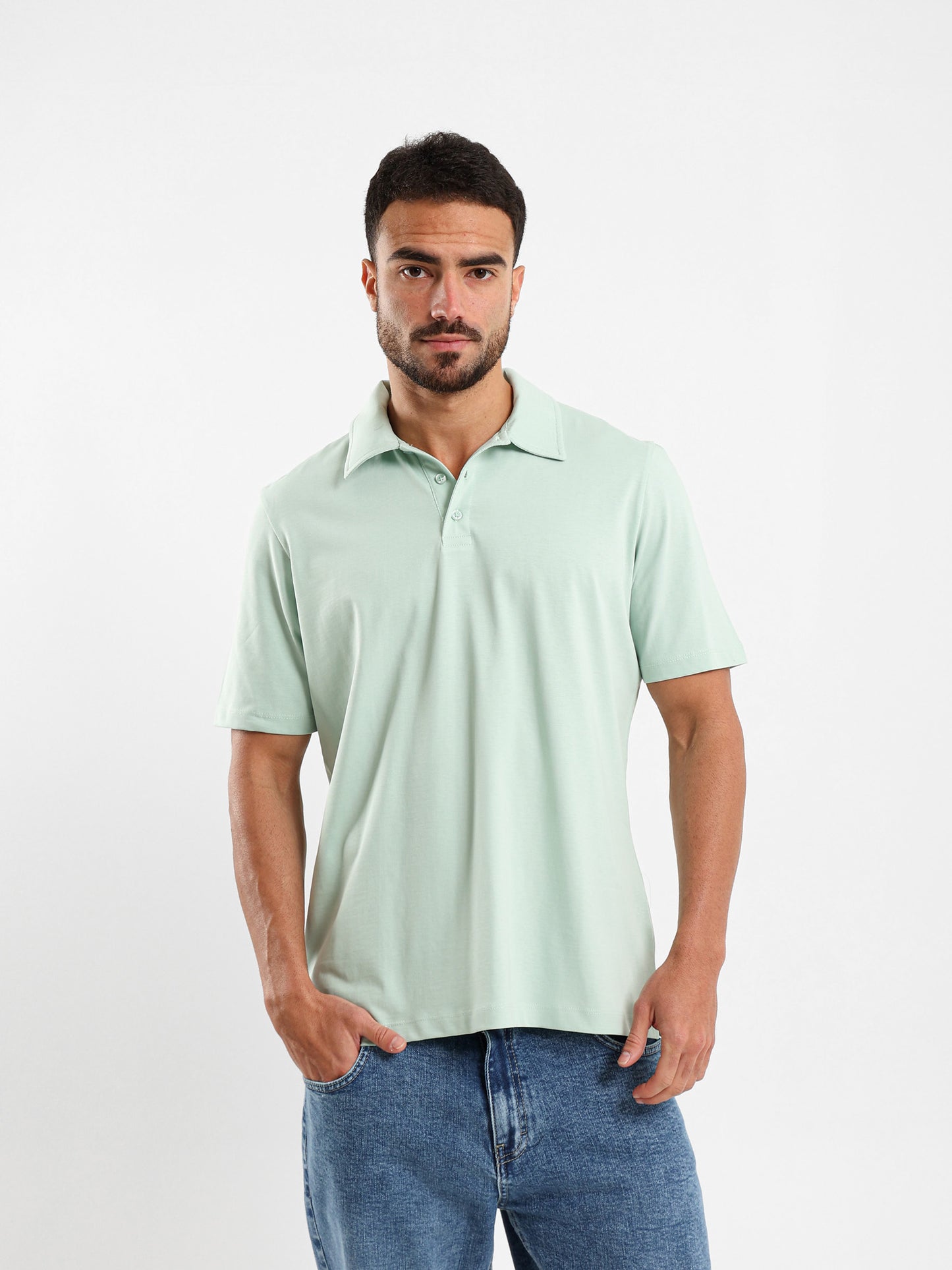 Lightweight Cotton Polo Shirt
