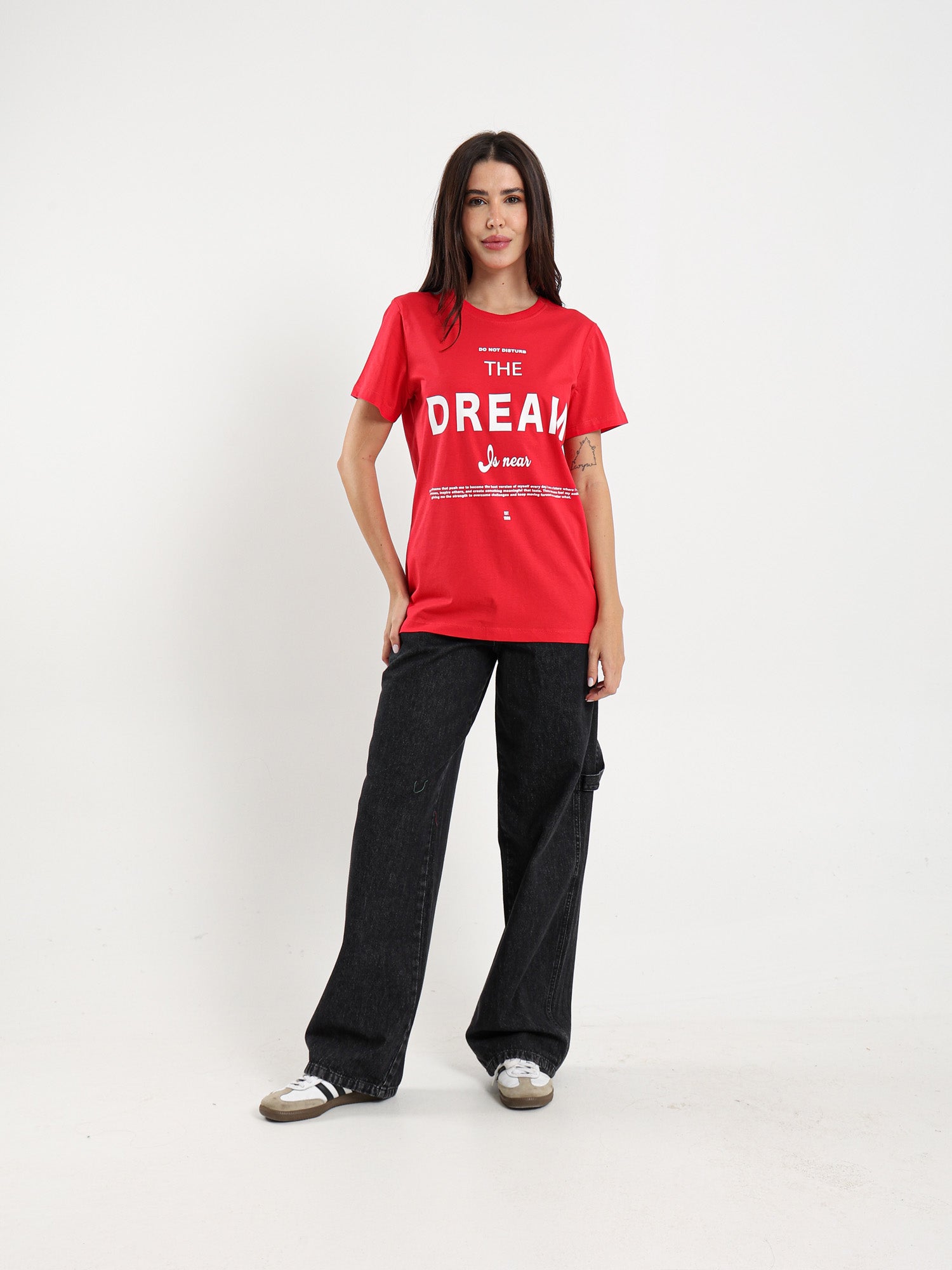 Oversized Fit Printed Tee