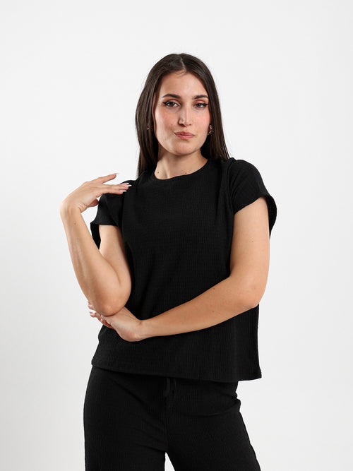 Flowy Textured Top