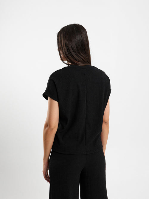 Flowy Textured Top