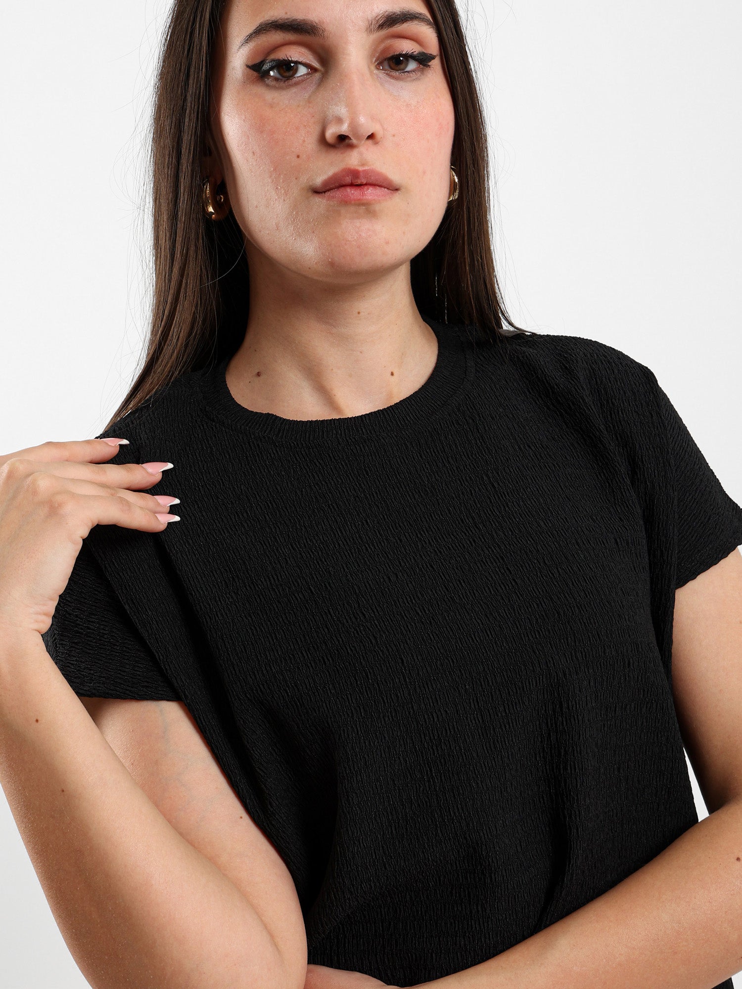 Flowy Textured Top