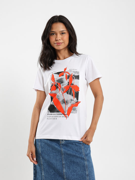 Printed Regular Fit T-Shirt