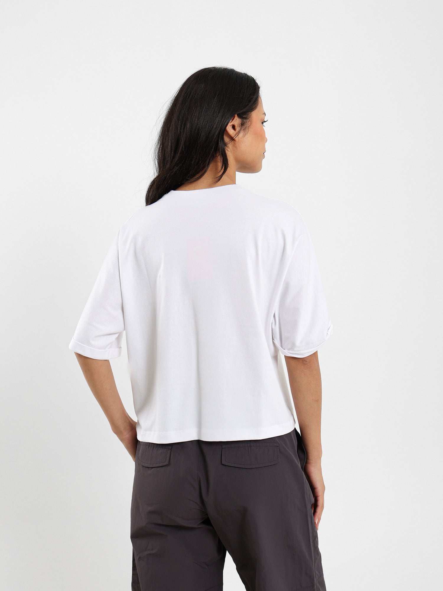 Loose Fit Printed Sleeve T-Shirt