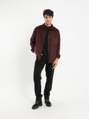 Suede Overshirt