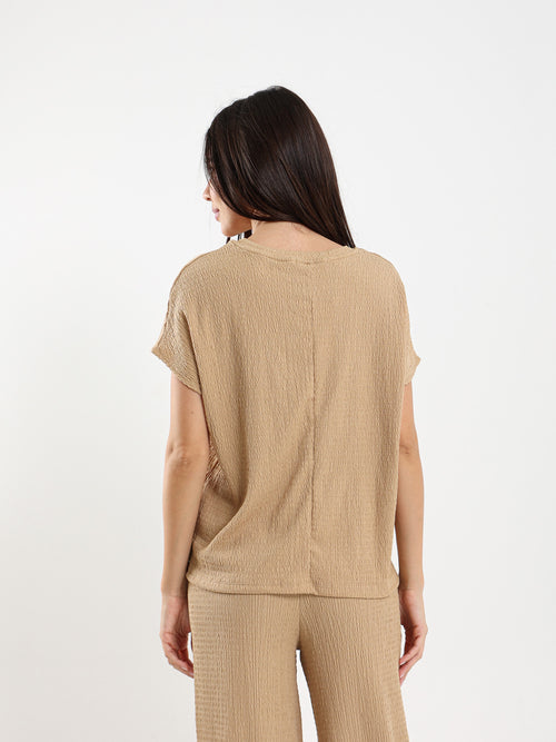 Flowy Textured Top