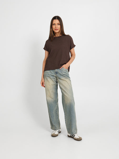 Flowy Textured Top