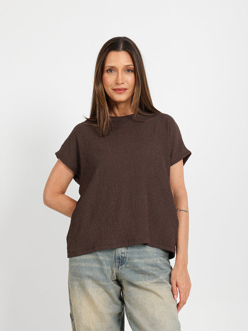 Flowy Textured Top