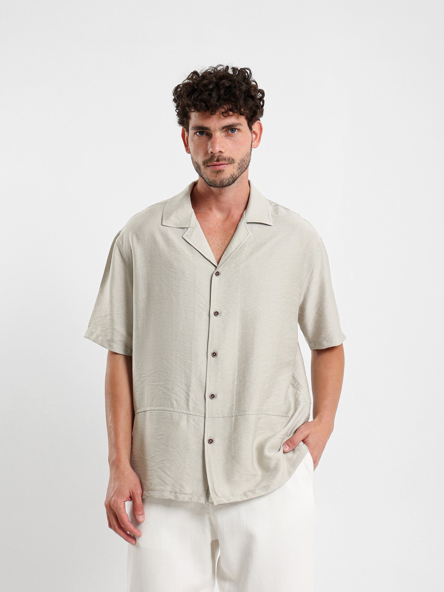 Beige / S / Men