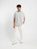 Casual Round Neck Half-Sleeve T-Shirt