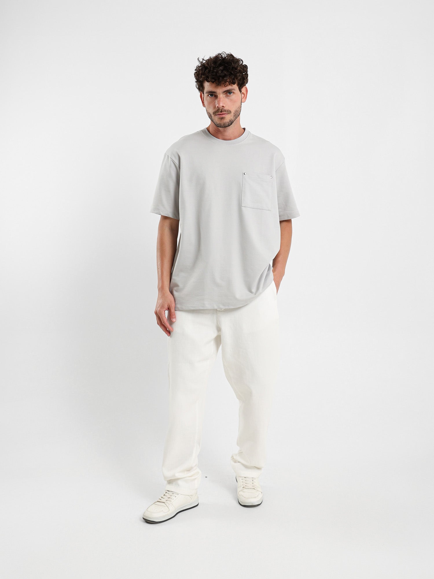 Casual Round Neck Half-Sleeve T-Shirt