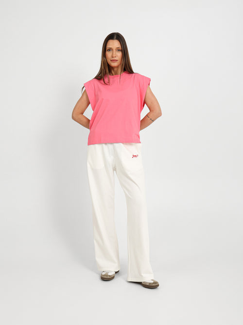 Padded Shoulder T-Shirt