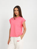 Padded Shoulder T-Shirt