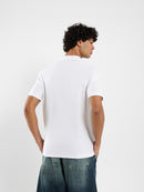 Ribbed Collar Polo Shirt