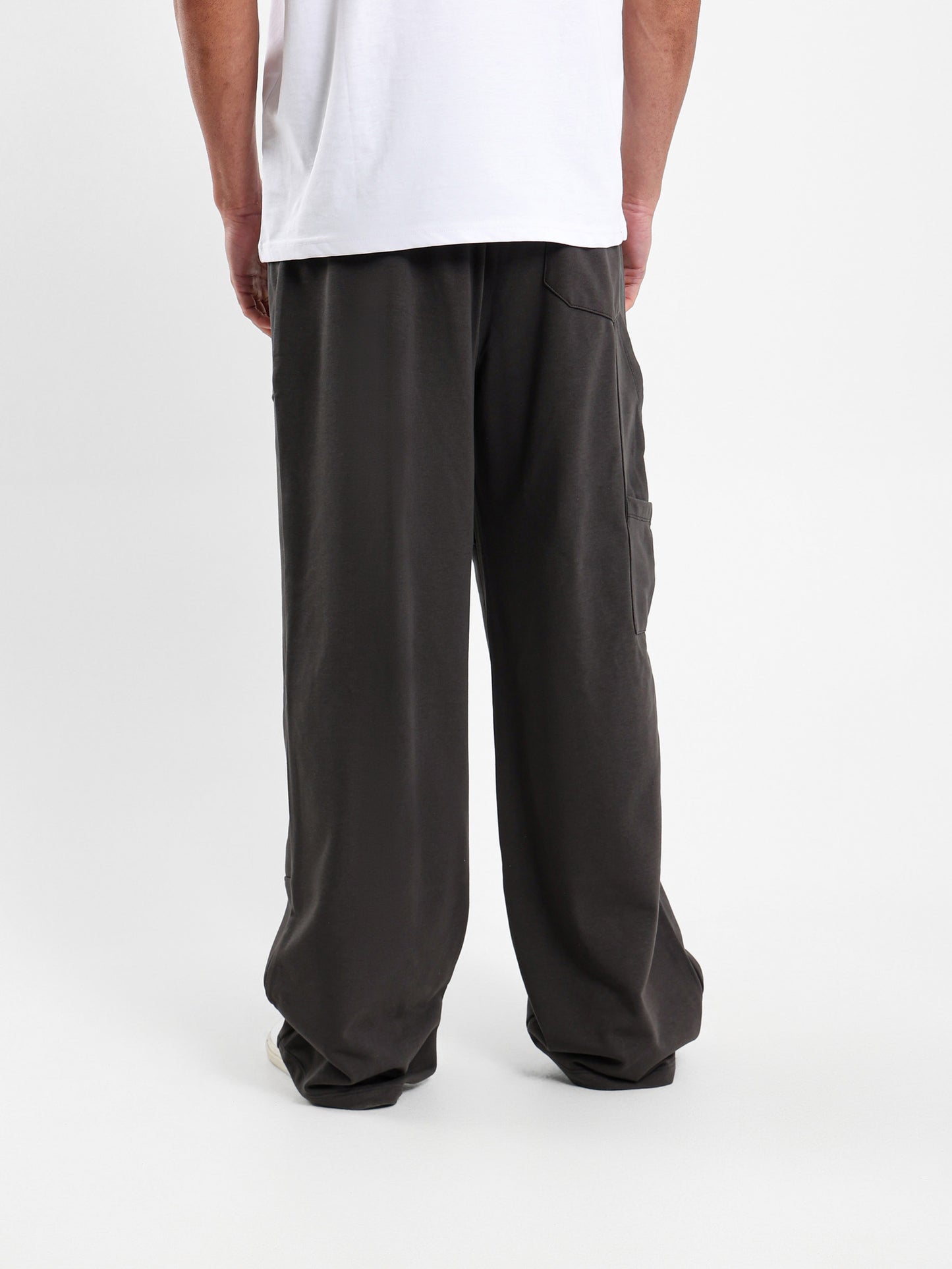 Elasticated Waistband Pants with Panels