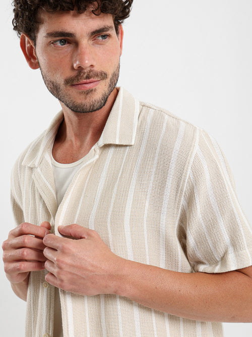 Casual Striped Shirt