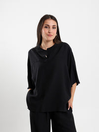 Relaxed Fit Oversized Blouse