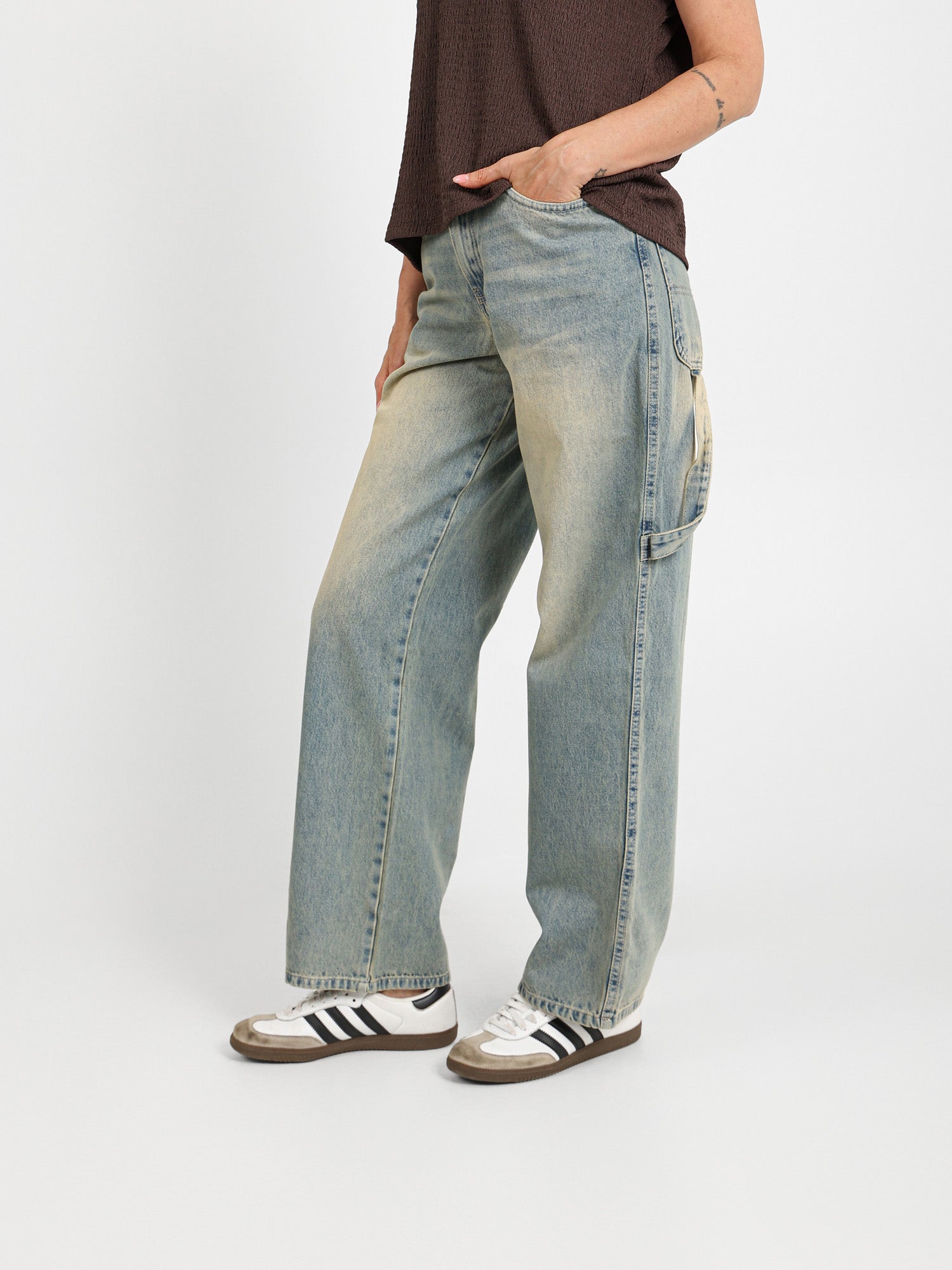 Balloon Carpenter Adjustable Jeans