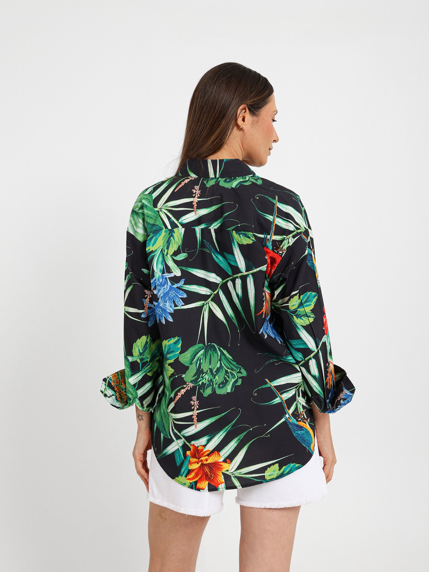 Printed Long Sleeve Shirt