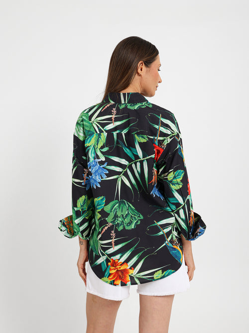 Printed Long Sleeve Shirt