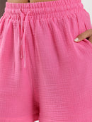 Wrinkled Shorts