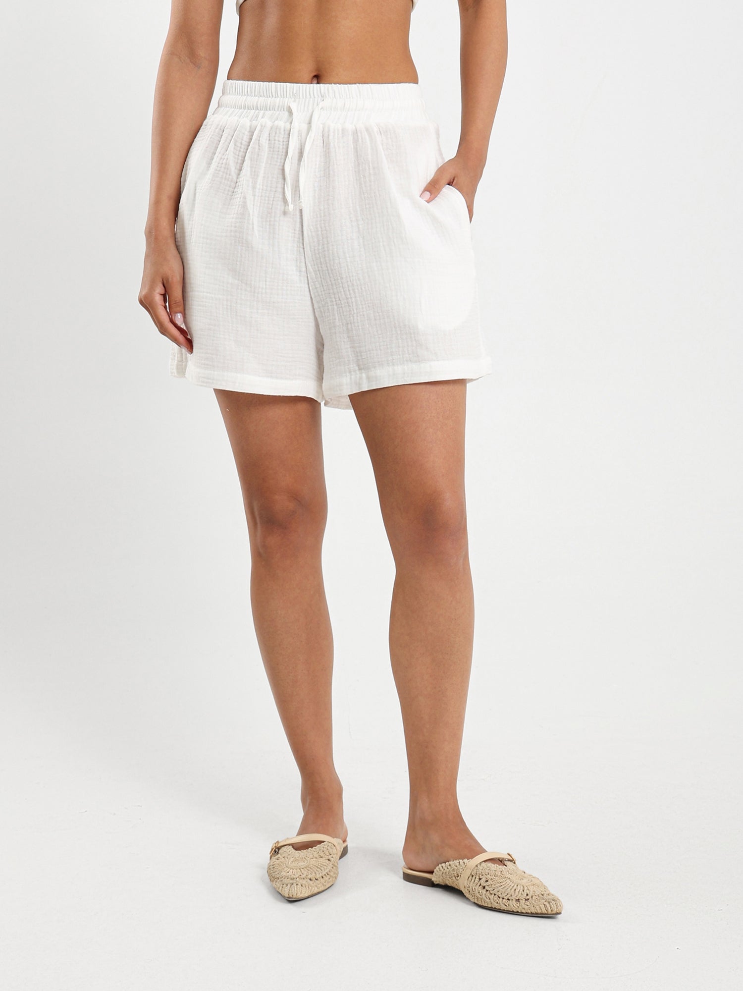 Wrinkled Shorts
