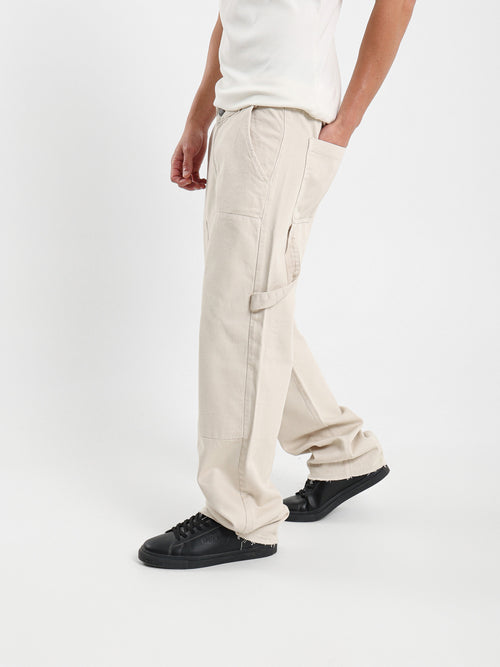 Cargo Denim Pants with Pockets
