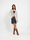 Long Tricot Cardigan
