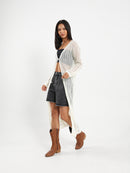 Long Tricot Cardigan