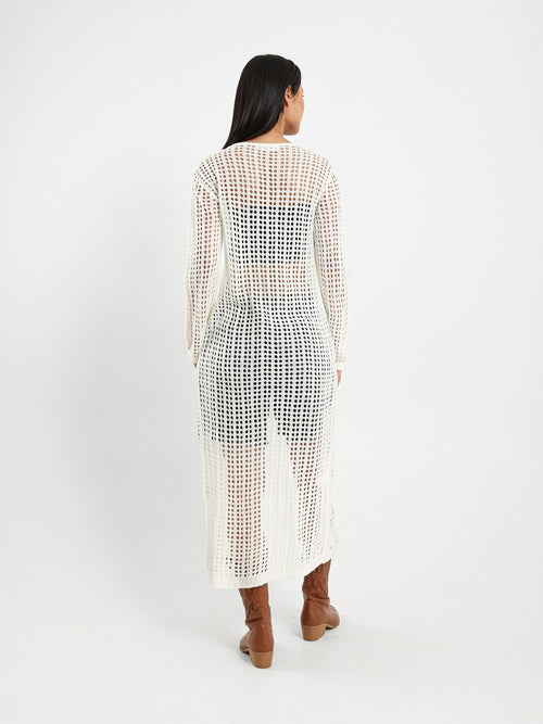 Long Tricot Cardigan