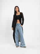 Drawstring Waist Jeans