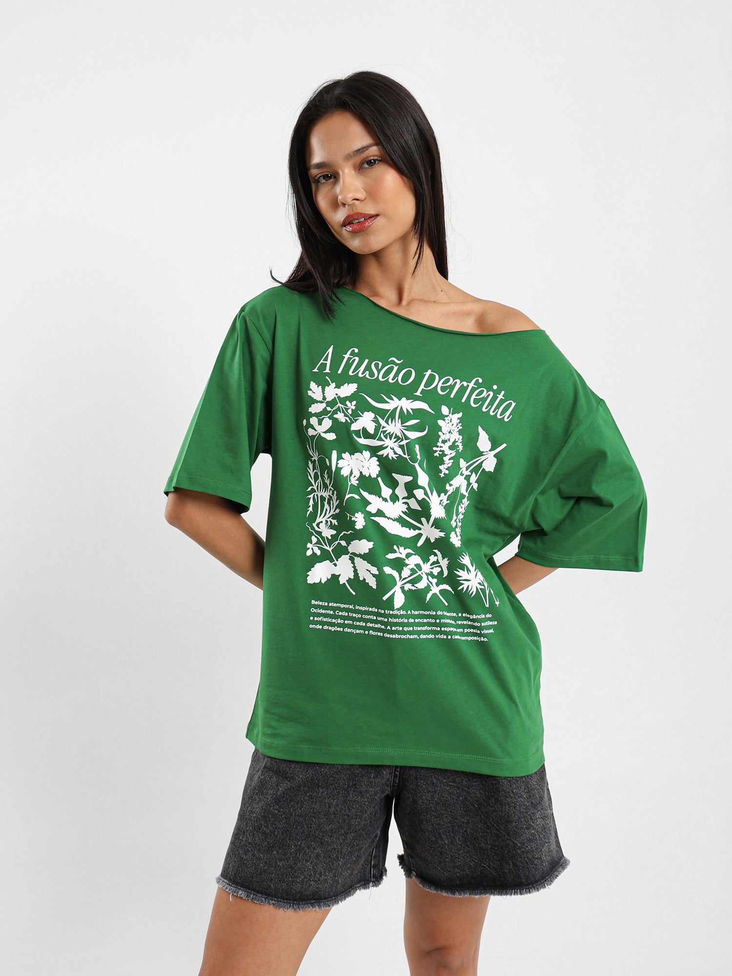 Off-Shoulder T-Shirt