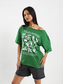 Off-Shoulder T-Shirt