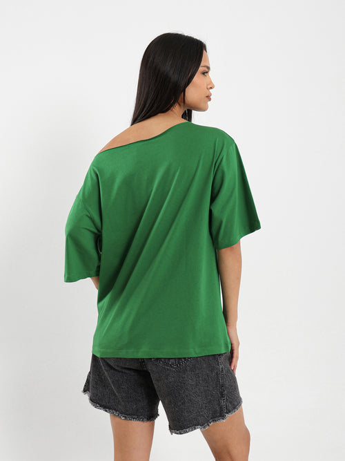 Off-Shoulder T-Shirt