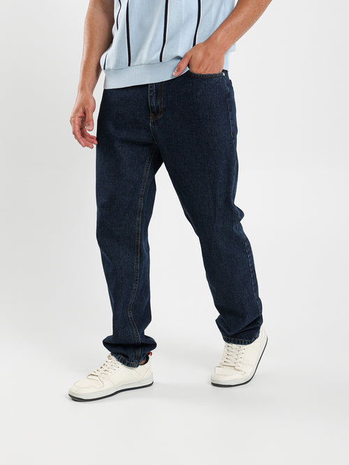 Washed Effect Jeans