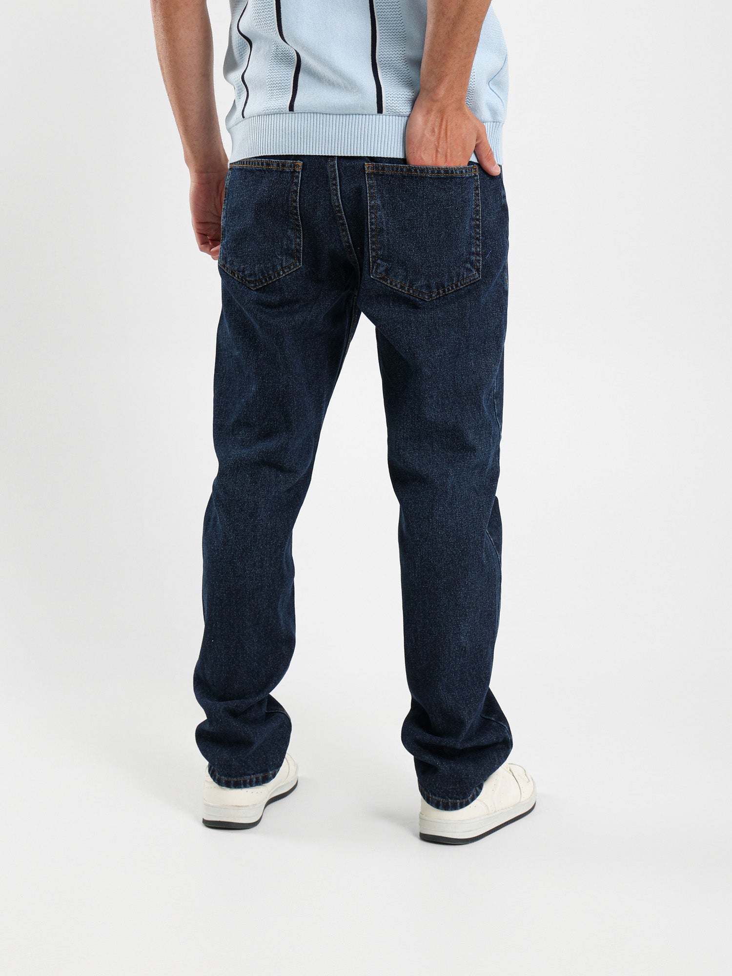 Washed Effect Jeans
