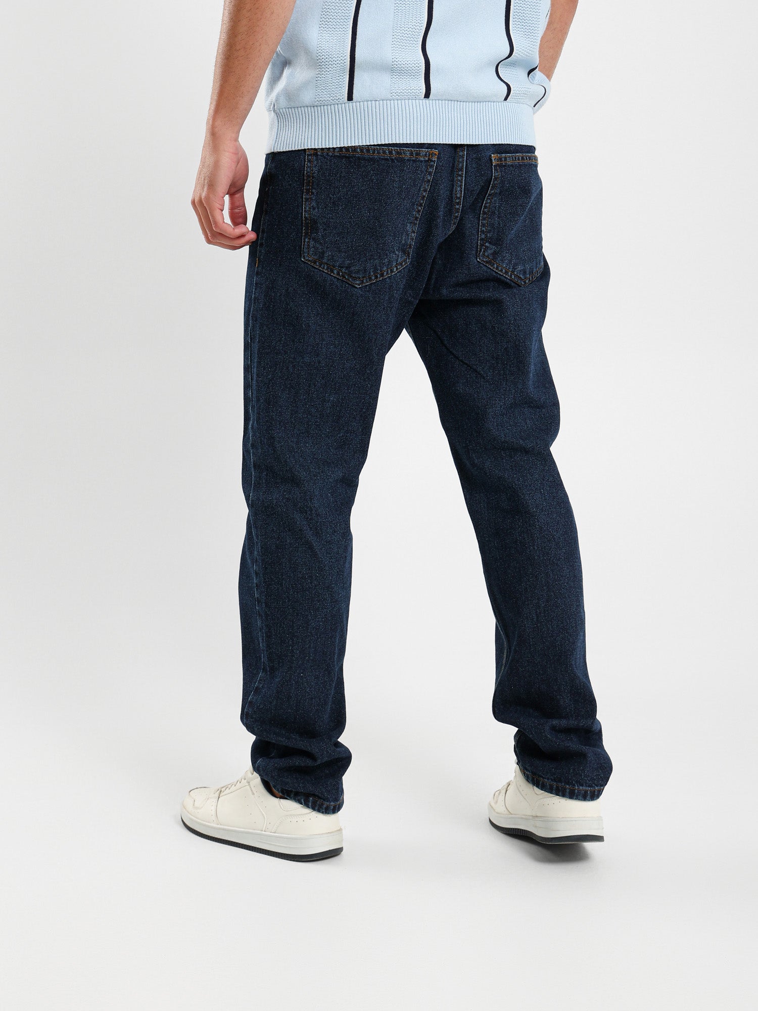 Washed Effect Jeans