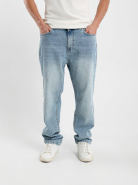 Washed Effect Jeans