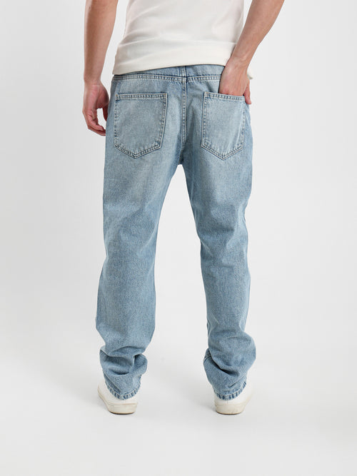 Washed Effect Jeans