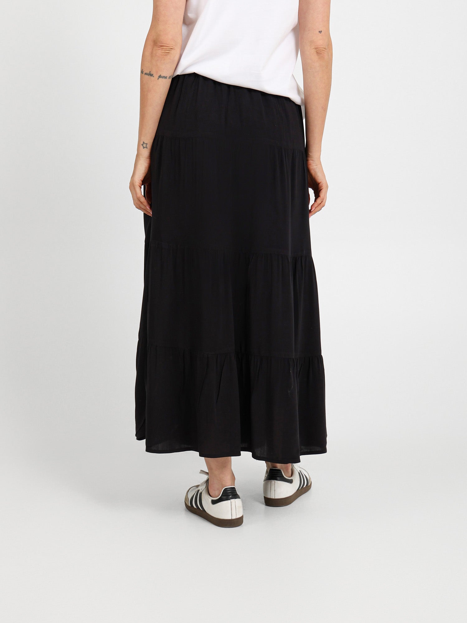 Long Tiered Skirt