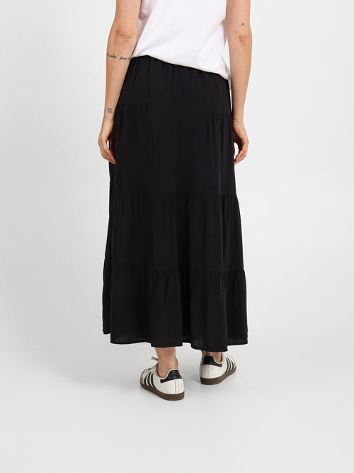 Long Tiered Skirt