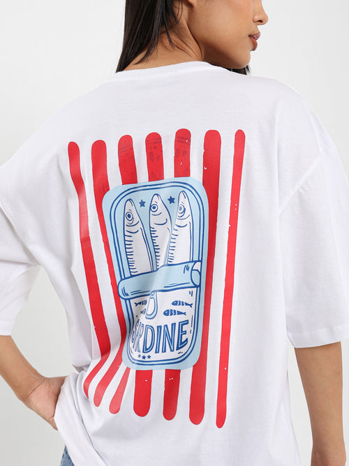 Printed Oversized T-Shirt